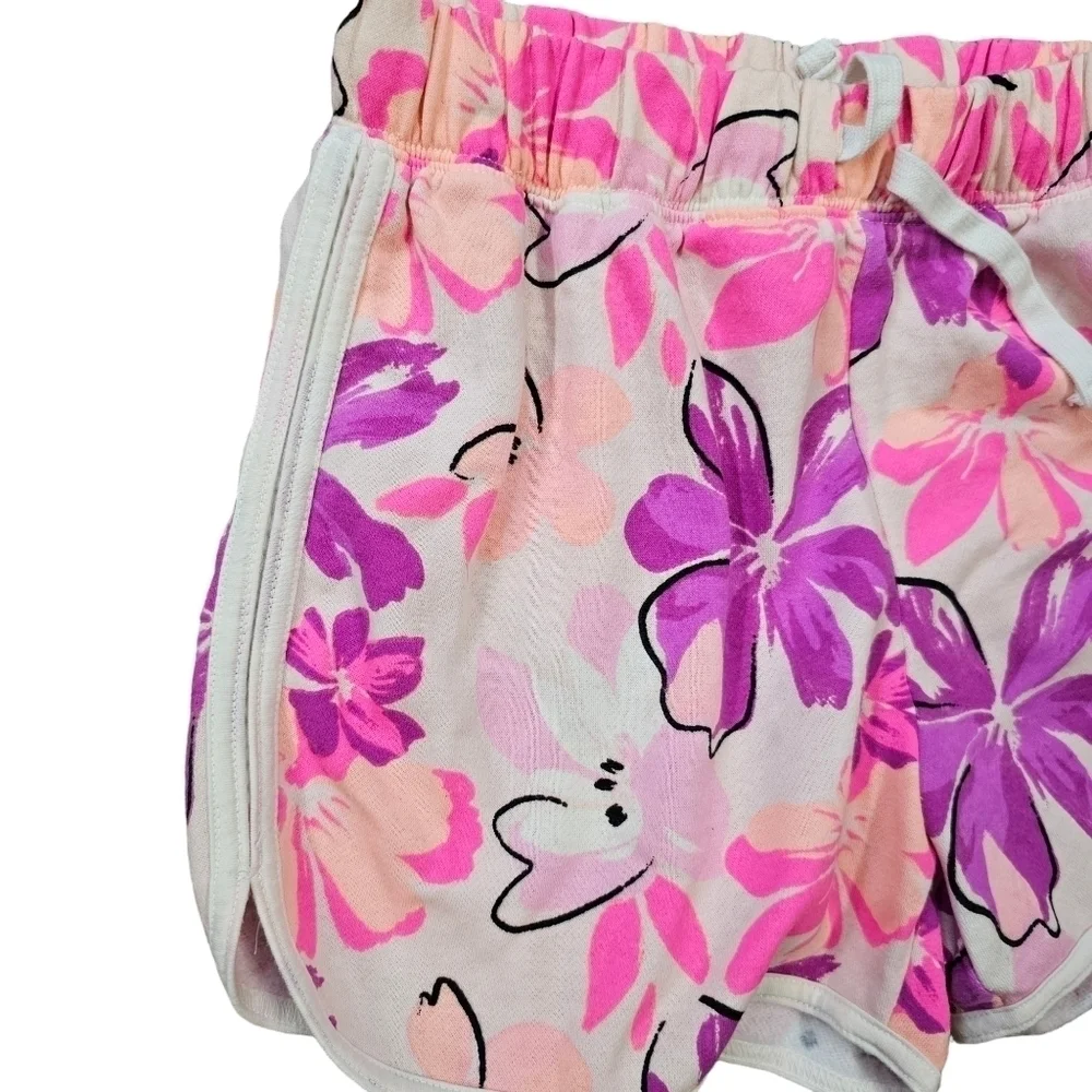 Juctice Printed Fleece Dolphin Shorts